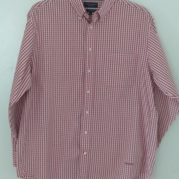 Daniel Cremieux collection red Plaid long sleeve - Picture 5 of 9